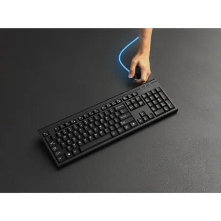 Клавиатура Kensington K75560PT Чёрный QWERTY